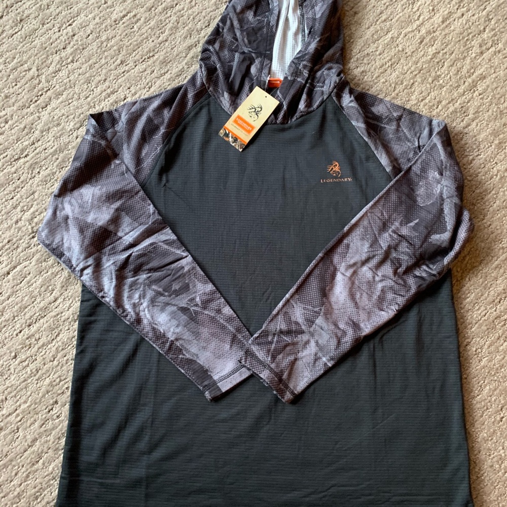 Long sleeve lightweight hoodie